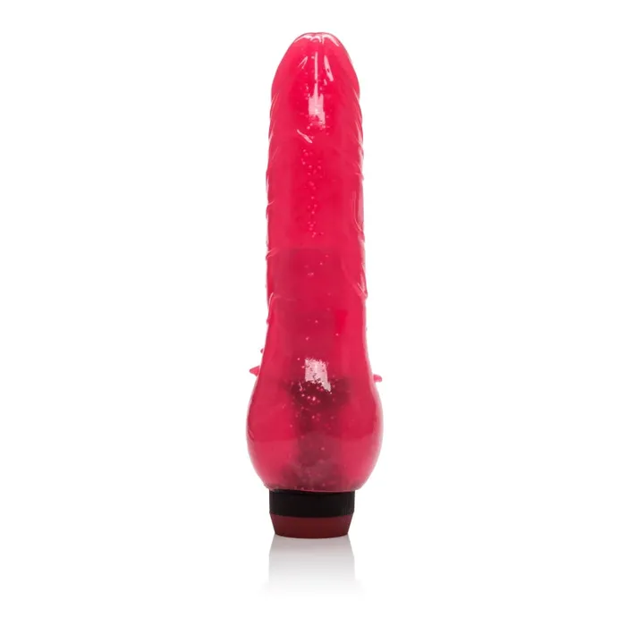 Clitterific 8 Inches - Hot Pink | CalExotics Dildos Clitterific 8 Inches - Hot Pink | CalExotics Dildos