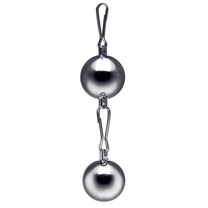 Oppressors Orb 8 Oz Ball Weight With Connection Point | XR Brands Master Series Male Sex Toys Oppressors Orb 8 Oz Ball Weight With Connection Point | XR Brands Master Series Male Sex Toys