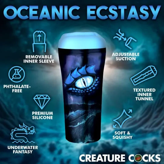 XR Brands Male Sex Toys Creature Cocks Pussidon Sea Monster Masturbation Stroker XR Brands Male Sex Toys Creature Cocks Pussidon Sea Monster Masturbation Stroker