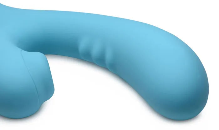 XR Brands inmi Vibrators 8x Silicone Suction Rabbit Teal XR Brands inmi Vibrators 8x Silicone Suction Rabbit Teal