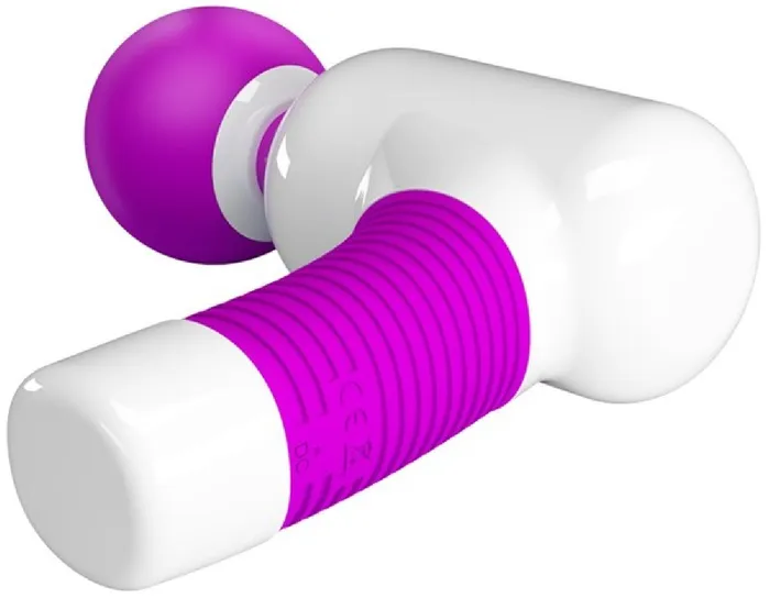 Pretty Love Vibrators Massager Wand Purple White
