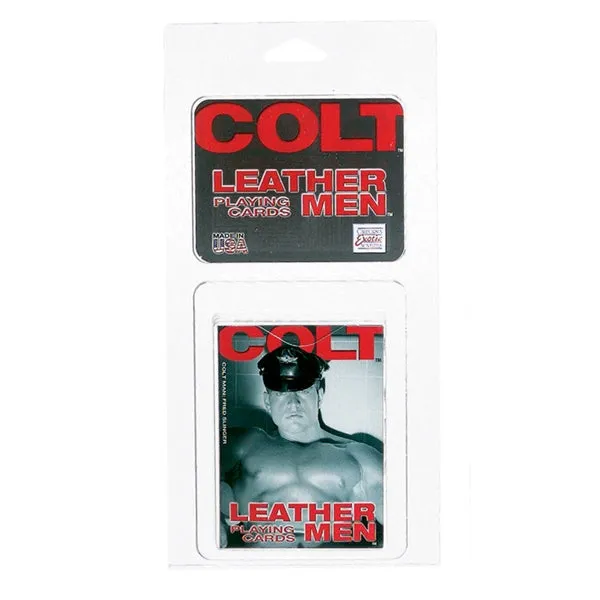 California Exotic Novelties Colt Leather Men Playing Cards Male Sex Toys