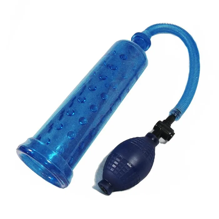 Male Sex Toys Golden Triangle Male Power Pump Blue