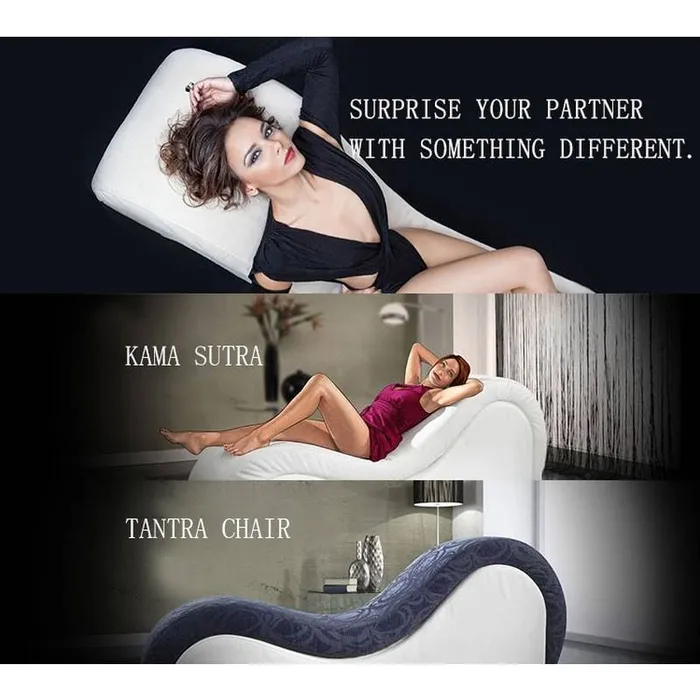 Vibrant Vibes Australia Quality Sex Toys Great Prices Vibrators Kama Sutra Chaise Love Lounge Studded and Quilted Black