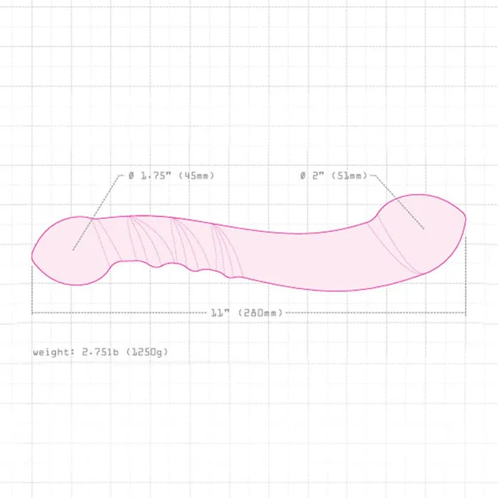 Njoy Dildos Stainless Steel Eleven Dildo